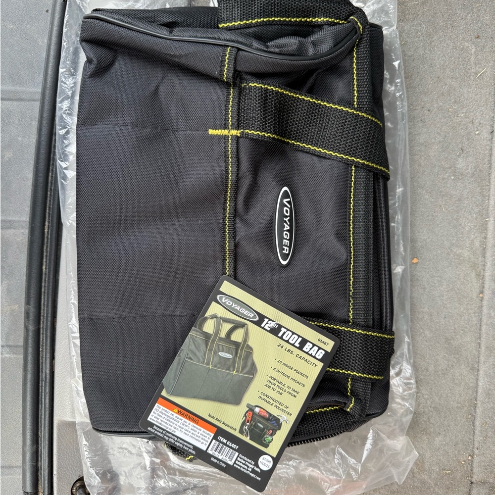 Black Tool Bag